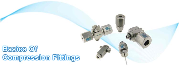 What are tube compression fittings, and how do they work?